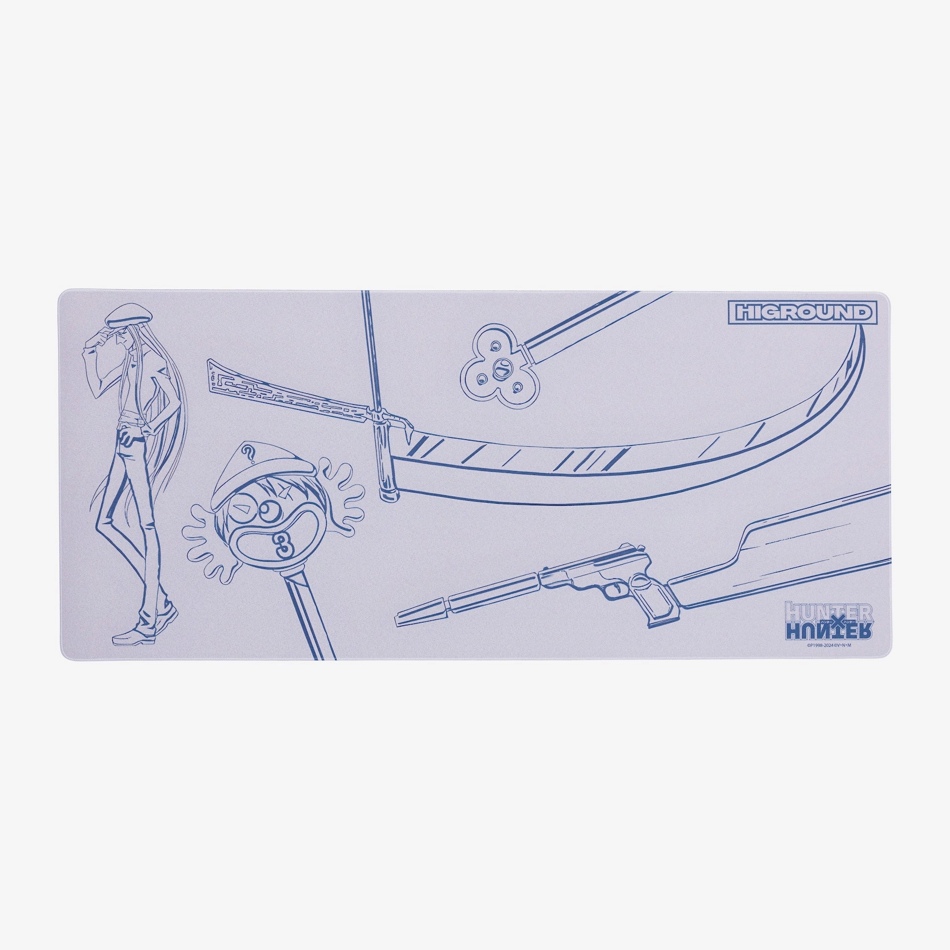 modern equipment HxH x HG Mousepad XL - Kite