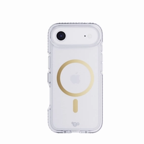 Hybrid Material Build EvoCrystal MagSafe - Apple iPhone Air Case - Metallic Gold