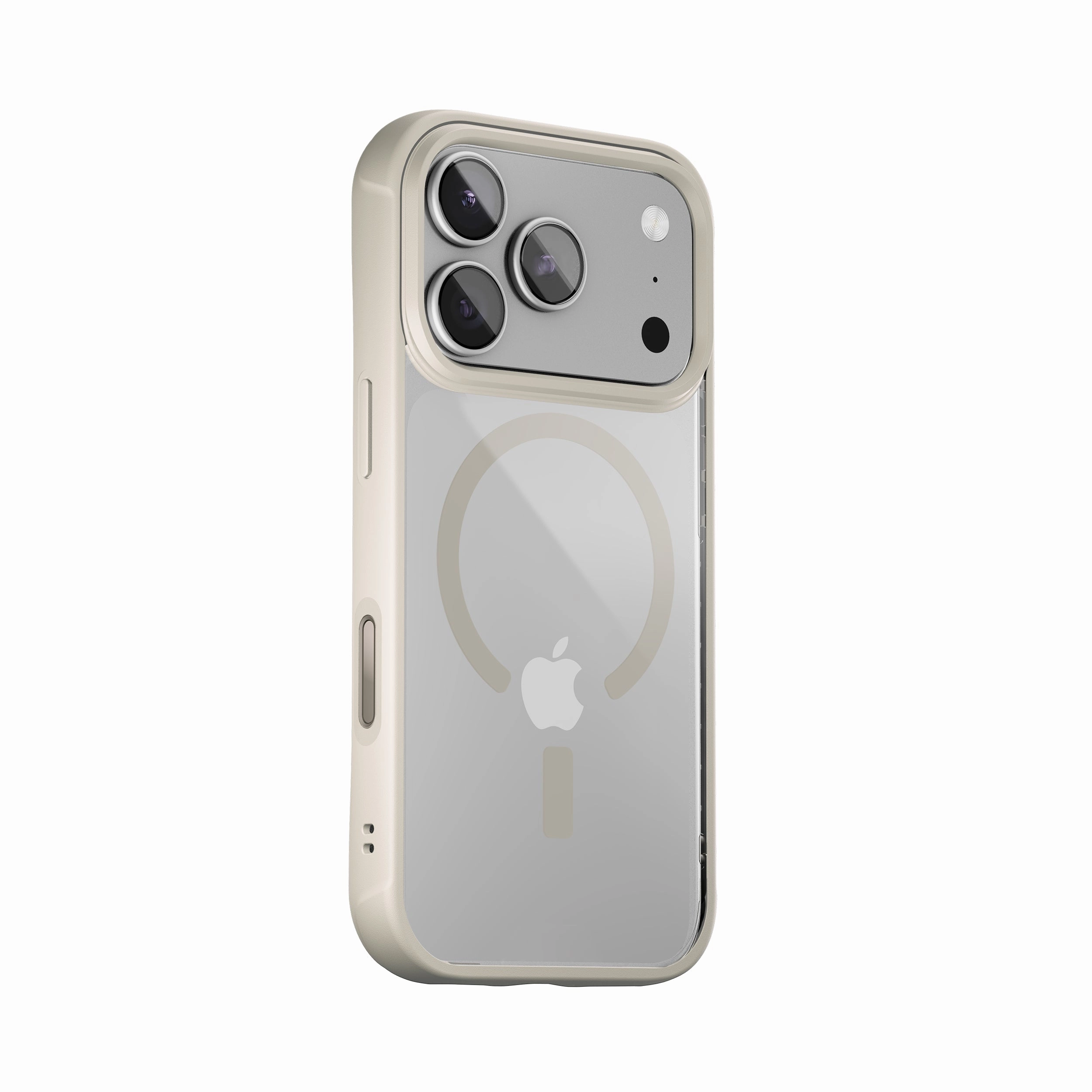 Compact Edge Protective Clear Phone Case Stone - Clarity MagSafe