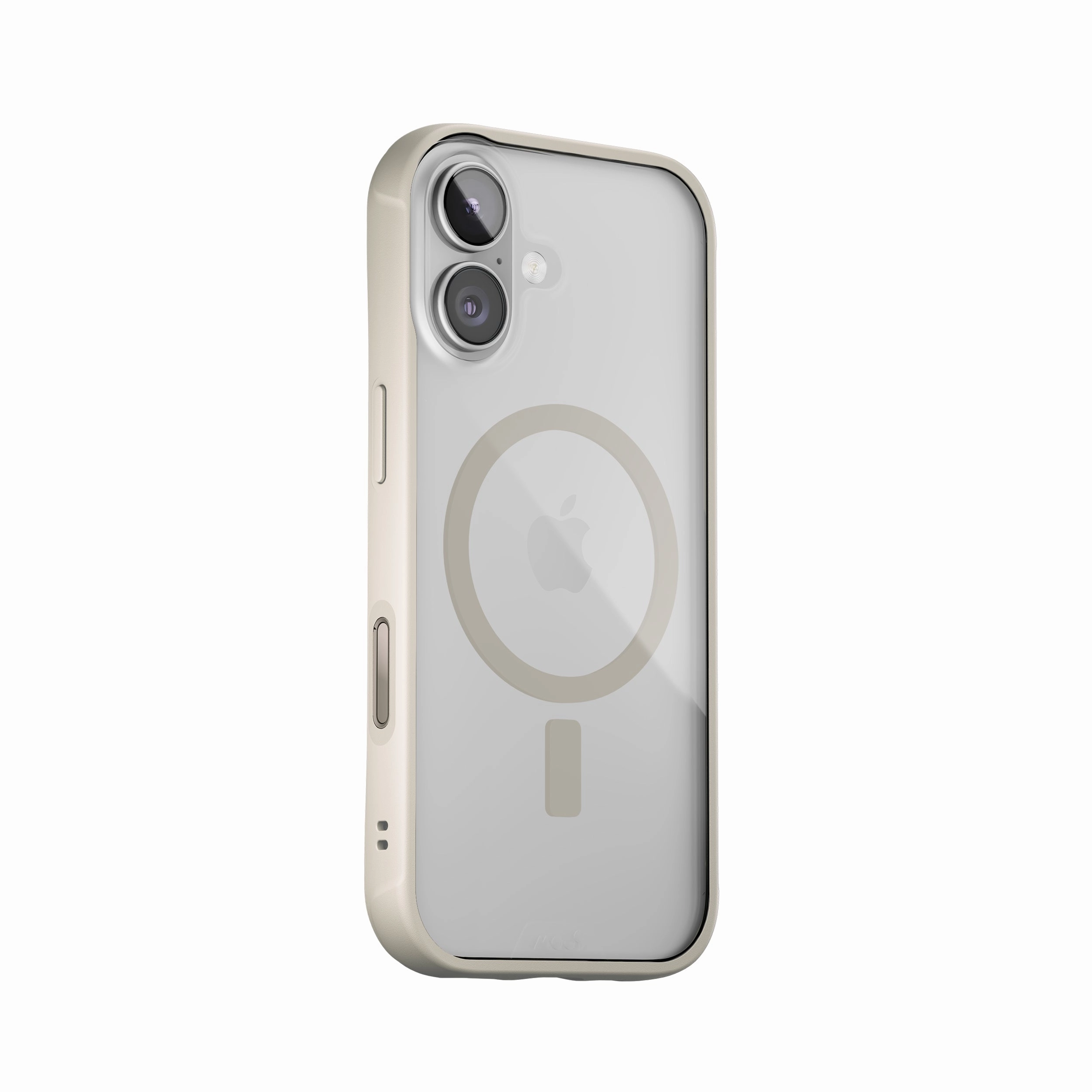 Shock Absorption Layer Protective Clear Phone Case Stone - Clarity MagSafe