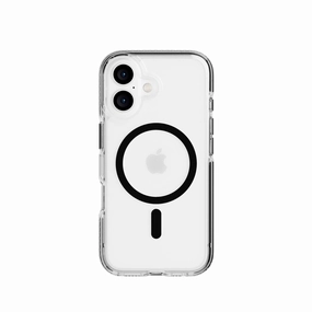 EvoCrystal - Apple iPhone 16 Case MagSafe Compatible -  Black Eco Friendly