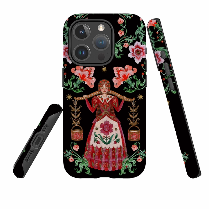 iPhone MagSafe Tough Case - Eight Maids A Milking By Maria Matos Vivid colors