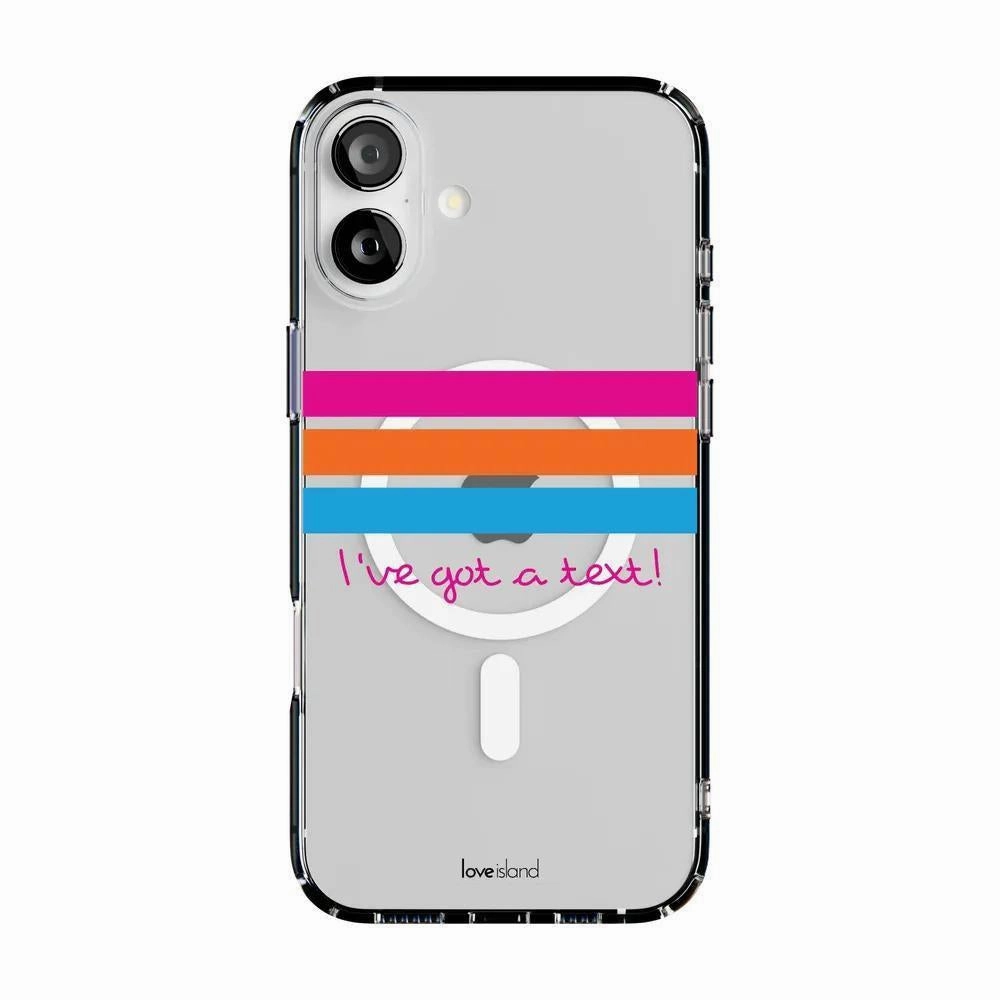 I've Got a Text! | Official Love Island x Casely Phone Case Durable Layer Smooth Texture Pattern