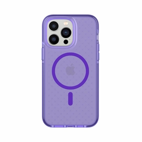 Ultra Thin Travel Essential EvoCheck - Apple iPhone 14 Pro Max Case MagSafe Compatible - Wondrous Purple