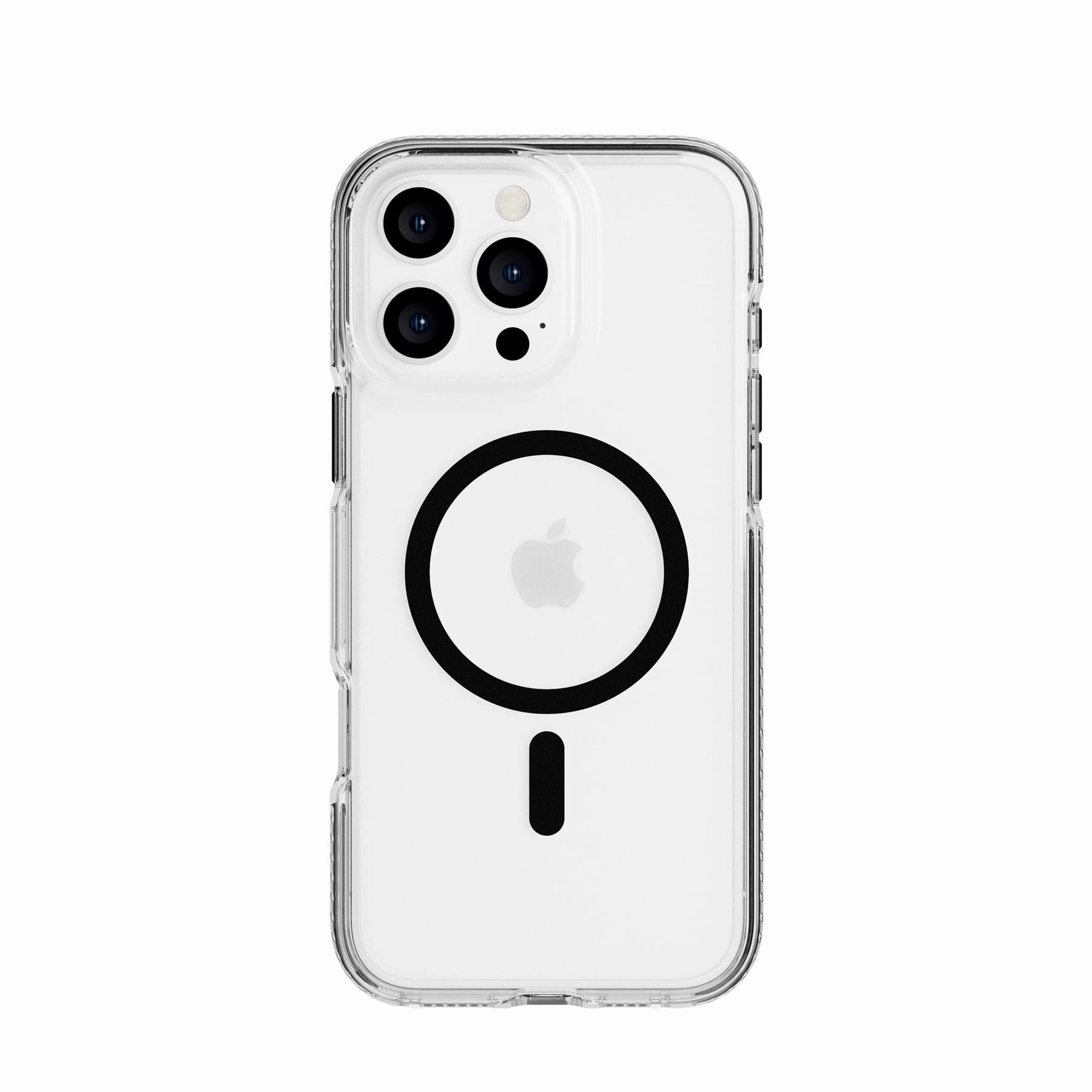 EvoCrystal - Apple iPhone 16 Pro Max Case MagSafe Compatible - Black Strong Corners