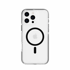 EvoCrystal - Apple iPhone 16 Pro Max Case MagSafe Compatible - Black Strong Corners