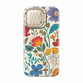 iPhone 15 Pro Cosmo Mag Case - Rainbow Garden Modern feature