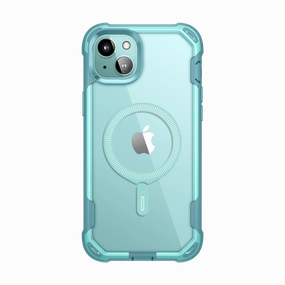 Rugged Texture Design Durable Finish iPhone 14 Ares Mag Case - SeaFoam