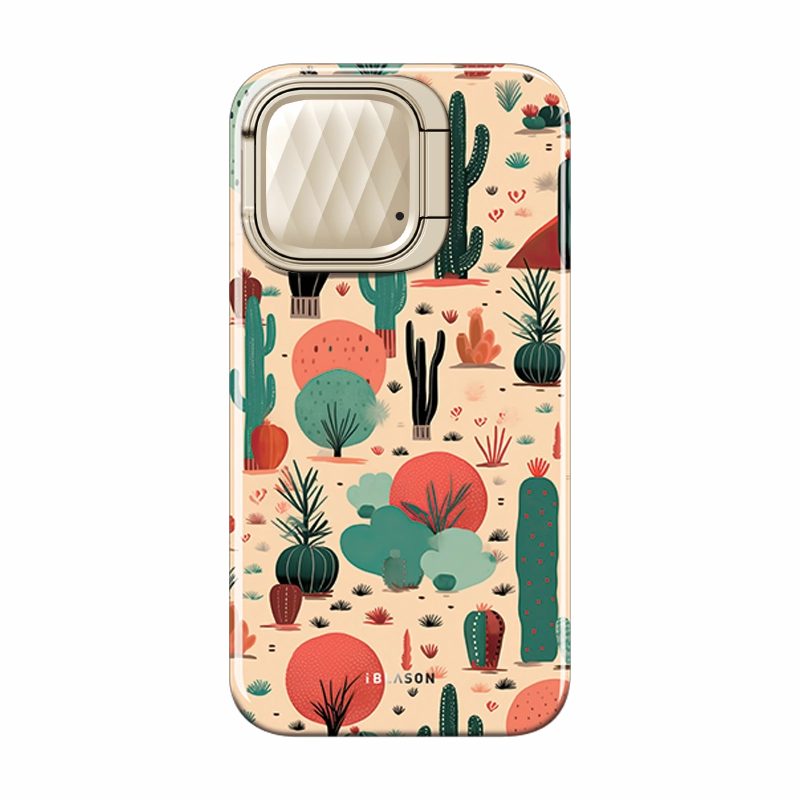 iPhone 14 Cosmo Mag Case - Desert Soft Surface Design Comfort Detail