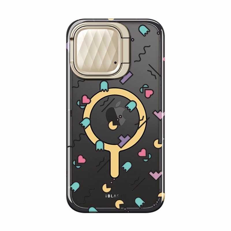 Pocket Ready Smooth Fit iPhone 14 Cosmo Mag Case - Pacman