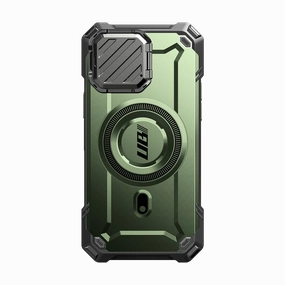 Comfort Fit Edge iPhone 16e  Unicorn Beetle MAG XT MagSafe Case-Dark Green