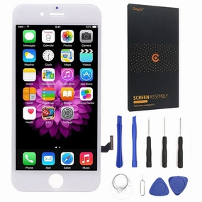 Minimal Pattern iPhone 7 Plus Screen Replacement Set-White