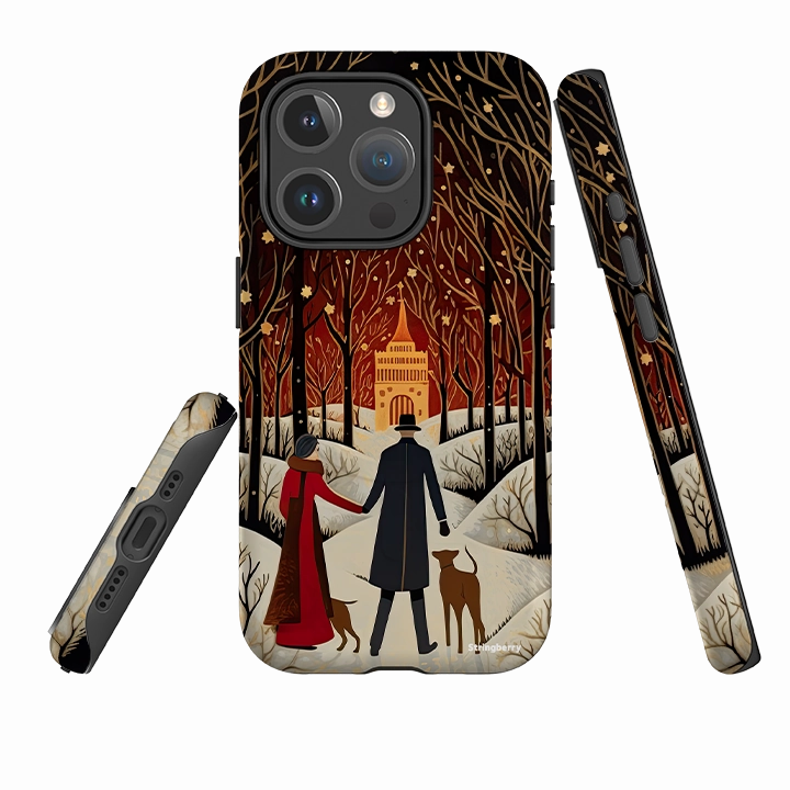 iPhone MagSafe Tough Case -  A Winter's Tale II Durable Frame