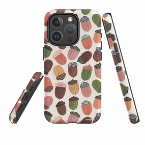 Compact Texture Layer iPhone MagSafe Tough Case -  Acorns By Caroline Bonne Muller