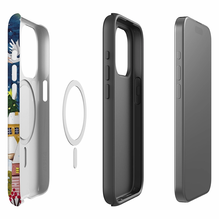 Durable Finish Layer Daily Style iPhone MagSafe Tough Case - Angel By Caroline Bonne Muller