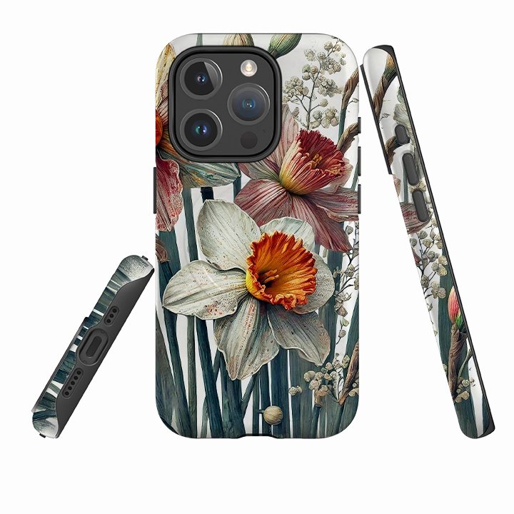Soft Touch iPhone MagSafe Tough Case - Ashford Floral