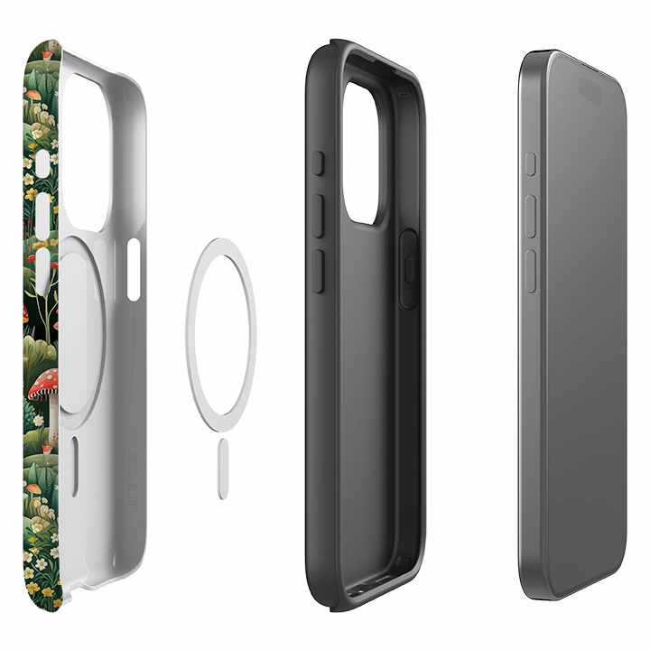 Grip Texture iPhone MagSafe Tough Case -  Augsburg Western Woods