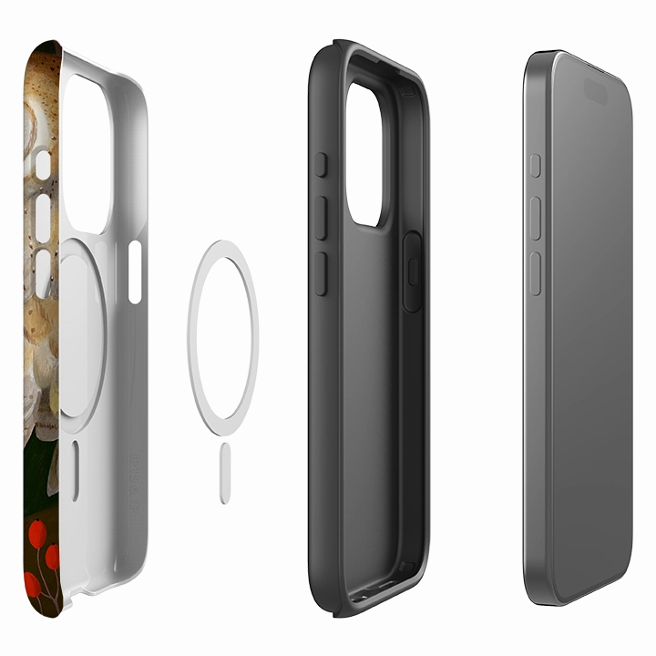 iPhone MagSafe Tough Case - Autumn Owl and Fox By Bex Parkin Camera Protection Polished Layer