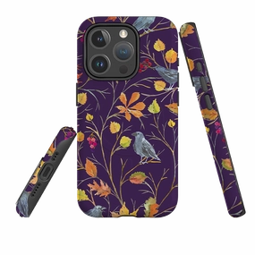 Durable Form Luxury Build iPhone MagSafe Tough Case -  Autumn Pattern By Elisabeth Haager