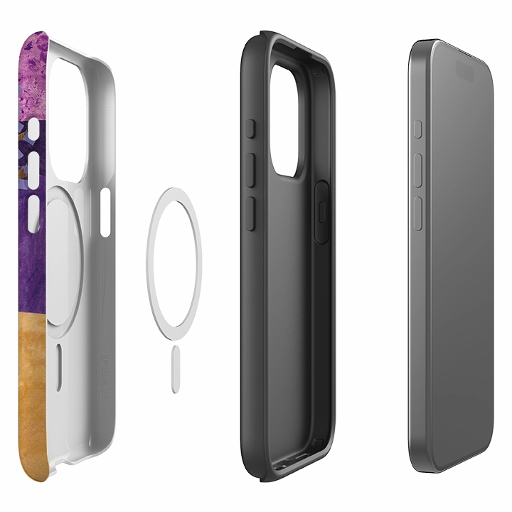 iPhone MagSafe Tough Case - Autumn Walk II By Tracey English Comfort Layer Texture