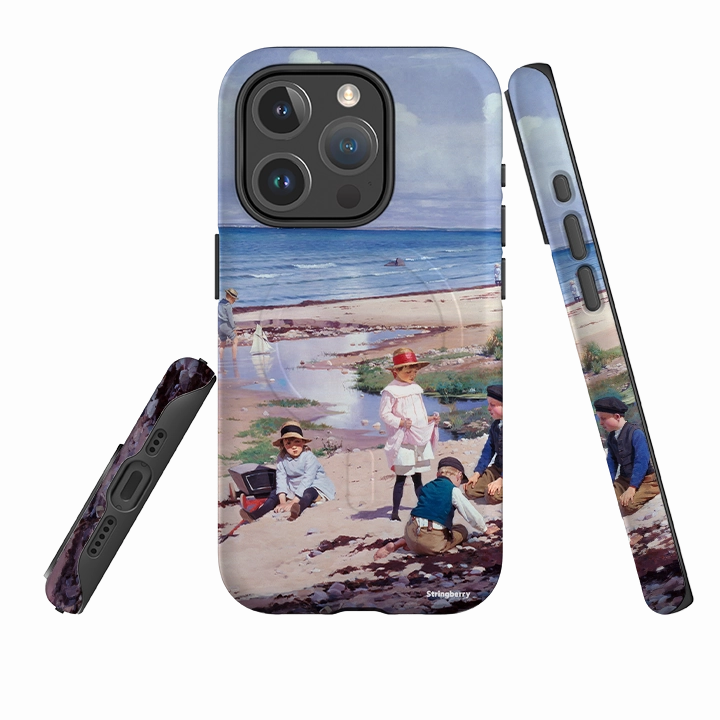 iPhone MagSafe Tough Case -  Beach Life By Heritage Trendy Aesthetic Flexible Grip
