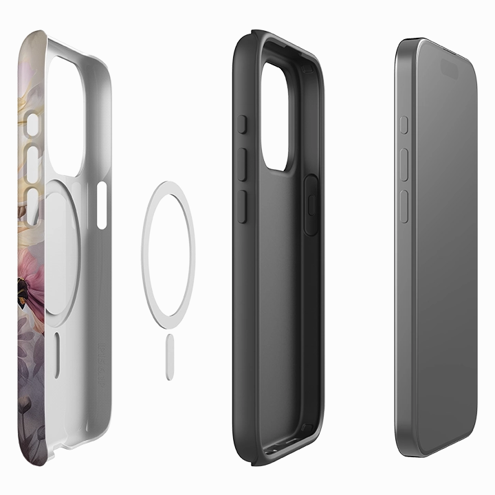 Modern Texture Strong Corners iPhone MagSafe Tough Case -  Bescaby