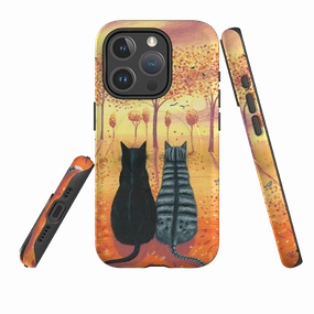 iPhone MagSafe Tough Case - Bird Watching By Mary Stubberfield Durable touch Slim Profiled