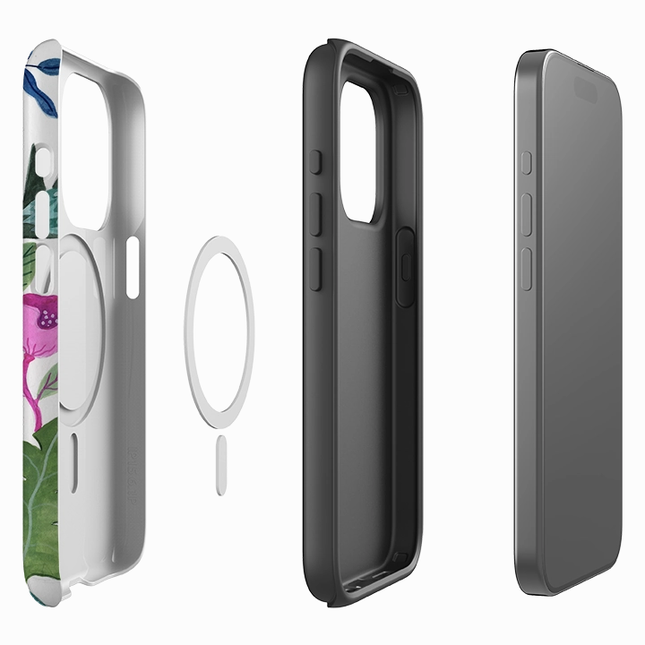 iPhone MagSafe Tough Case - Birds In Forest By Bex Parkin Scratch Block Premium Form