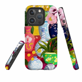 iPhone MagSafe Tough Case - Blossom Vase By Bex Parkin Protective Layer