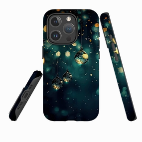 Soft Design Elegant Appearance iPhone MagSafe Tough Case - Blue Drips II