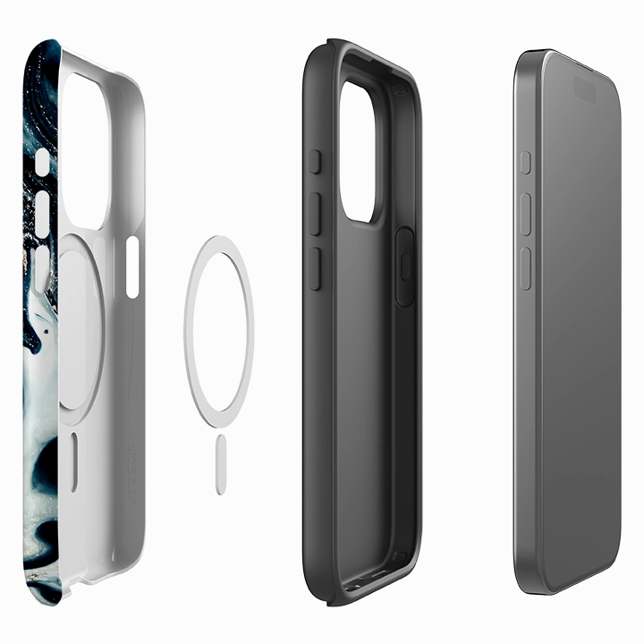 iPhone MagSafe Tough Case -  Blue Royalty Durable Finish Layer