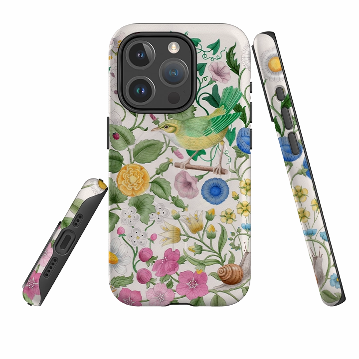 Protective Edge iPhone MagSafe Tough Case - Botanical Garden By Bex Parkin