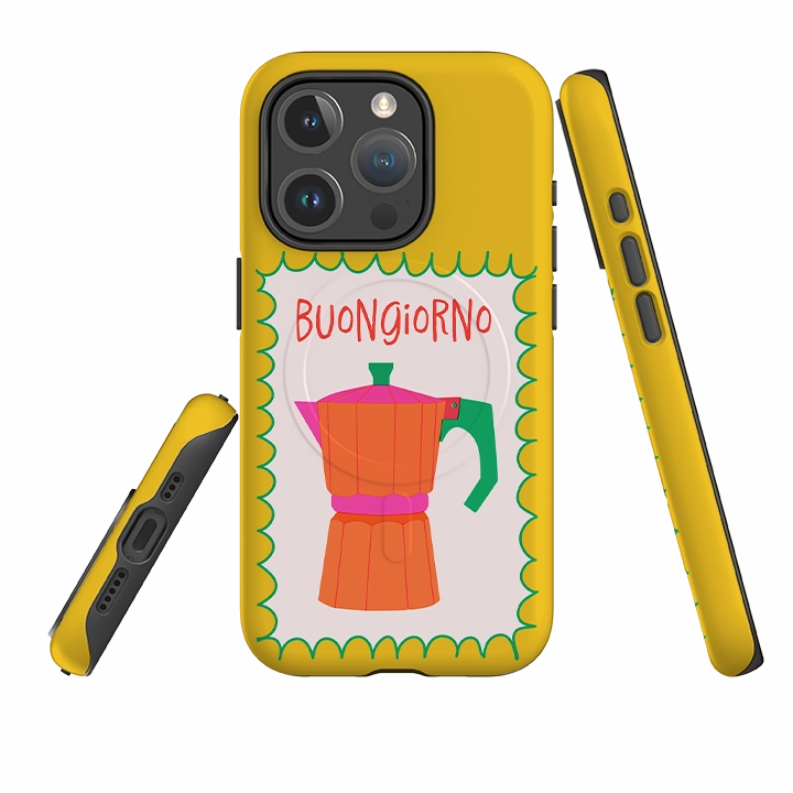 TPU Material iPhone MagSafe Tough Case - Buongiorno