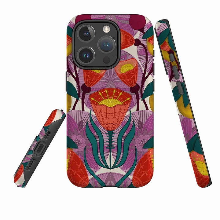 iPhone MagSafe Tough Case -  Calypso By Nina Pace Luxury Texture