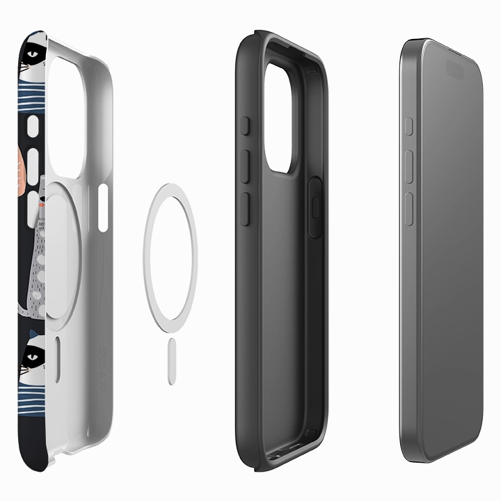 Outdoor Design Matte Texture Design iPhone MagSafe Tough Case -  Catastrophe