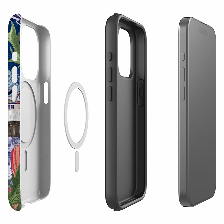 iPhone MagSafe Tough Case - Chip Thief By Emma Frances Grant Slim Texture Colorful Finish