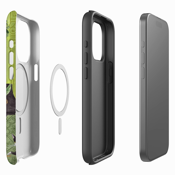 iPhone MagSafe Tough Case - Christmas Cats II By Caroline Bonne Muller Fashion Detail Color Pattern