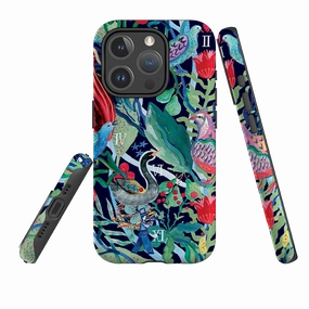 Ergonomic Shape Lightweight Feel iPhone MagSafe Tough Case - Christmas Days I By Emma Frances Grant