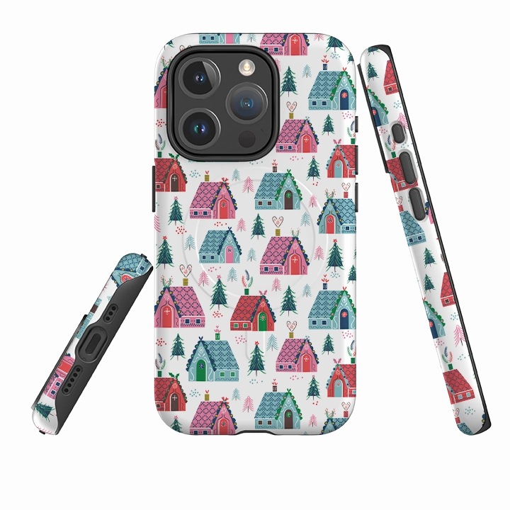 Practical Look iPhone MagSafe Tough Case - Christmas Gingerbread By Ali Brookes