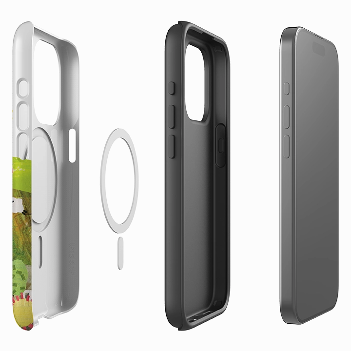 Gloss Finish iPhone MagSafe Tough Case - Countryscape I By Tracey English