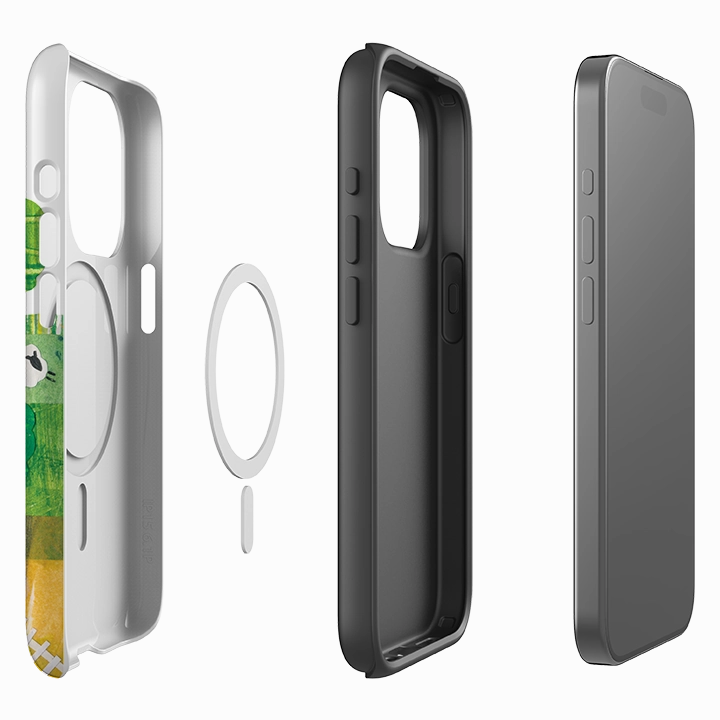 Protective Texture Finish iPhone MagSafe Tough Case - Countryscape IV By Tracey English