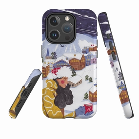 Office Accessory Comfort Finish iPhone MagSafe Tough Case - Courchevel By Caroline Bonne Muller