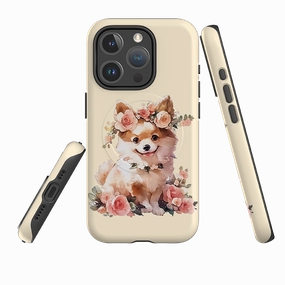 Luxury Detail iPhone MagSafe Tough Case - Cute Dog A