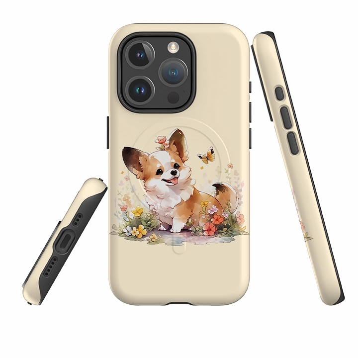 iPhone MagSafe Tough Case - Cute Dog K Premium Build