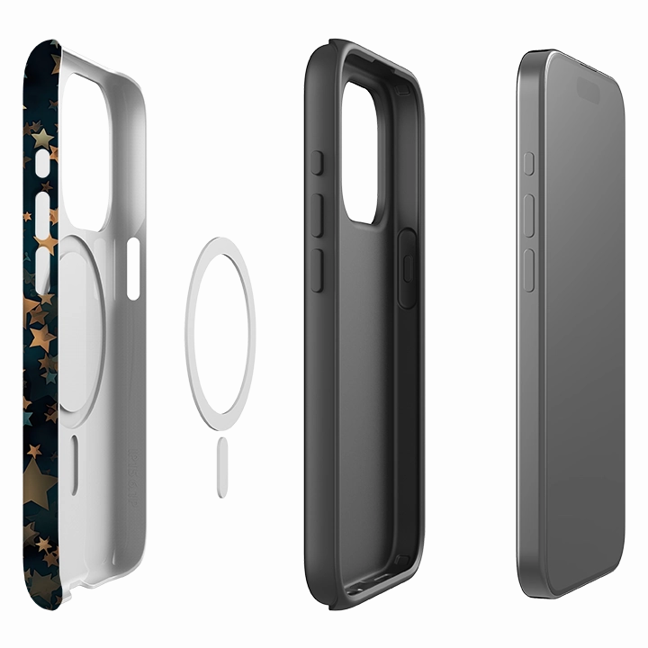 iPhone MagSafe Tough Case - Dark Stars II Personal Style Water shield