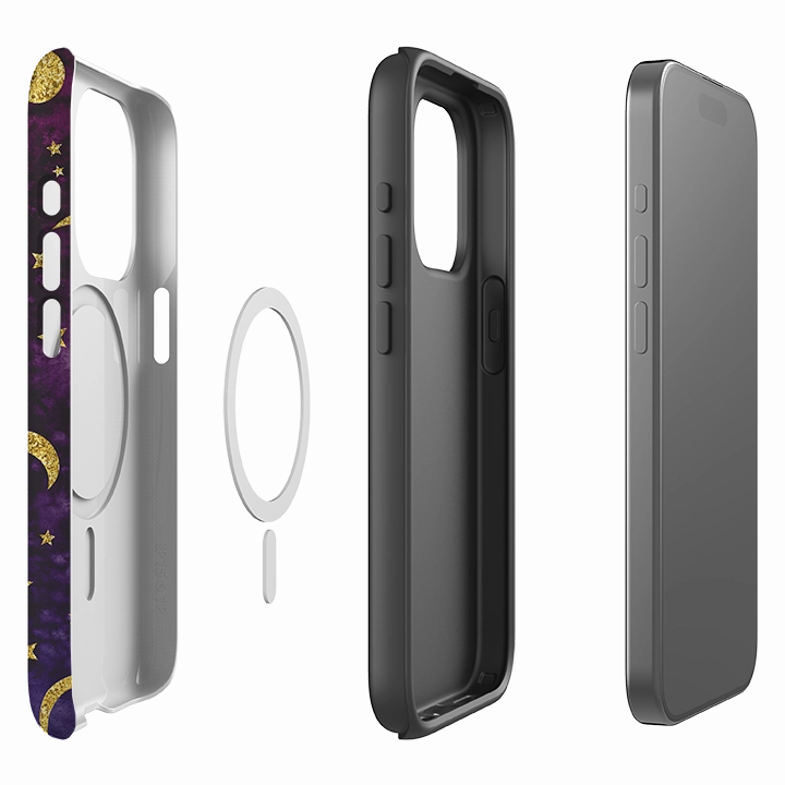 Durable Texture Layer iPhone MagSafe Tough Case -  Desert Nights