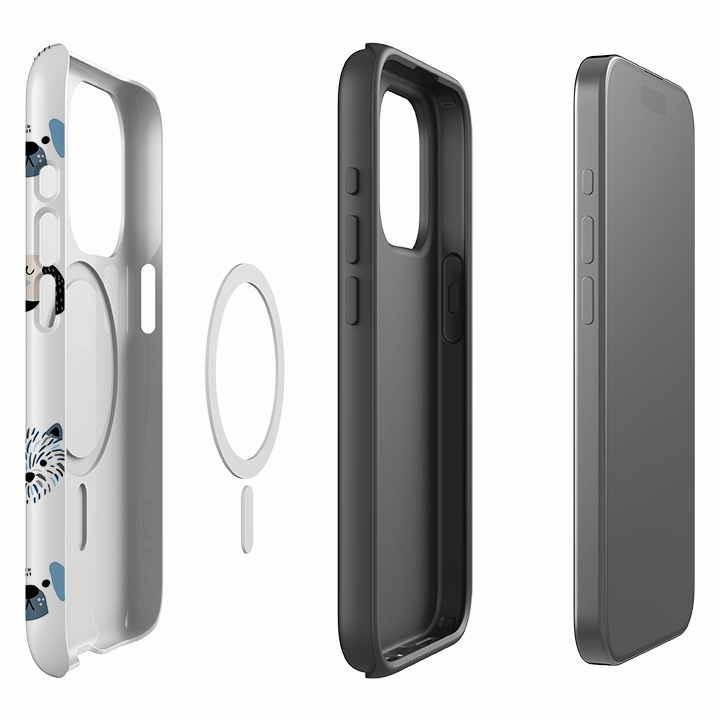 Protective Look iPhone MagSafe Tough Case -  Dog Pattern