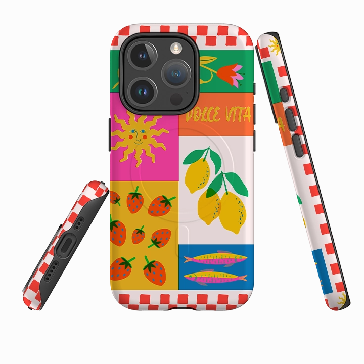 Vivid Finish iPhone MagSafe Tough Case - Dolce Vita