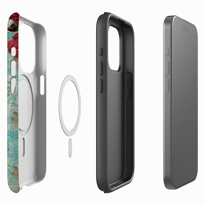 Protective Frame Design Stylish Form iPhone MagSafe Tough Case -  Dragon Essence