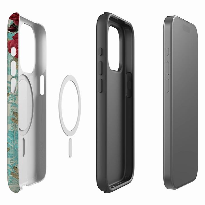 Flexible frame iPhone MagSafe Tough Case -  Dragon Essence